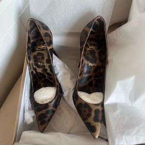 New Louboutin Kate Calf Brown 100